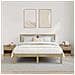 Armadietto per letto 2 pcs rovere artigianale 40 x 39 x 40 cm - Foto miniatura 4