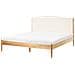 Letto Legno Di Pino Clairac 160 X 200 Cm Marrone Chiaro - Foto miniatura 2