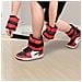 Set 4 Pesi Polsi E Caviglie 2 Kg + 1 Kg Allenamento Palestra Aerobica Fitness - Foto miniatura 4