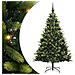 Albero di Natale Artificiale a Cerniera con 300 LED 210 cm - Foto miniatura 1