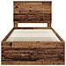 Struttura del letto Legno vecchio 90 x 190 cm Pino massello - Foto miniatura 7