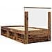 Struttura del letto Legno vecchio 90 x 190 cm Pino massello - Foto miniatura 9