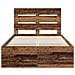 Struttura del letto Legno vecchio 120 x 200 cm Pino massello - Foto miniatura 7