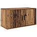 Set Mobile TV da Parete 2 pcs Legno vecchio 80 x 34,5 x 40 cm - Foto miniatura 5