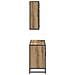 Set di mobili per il bagno con porta 2 pcs Rovere artigianale - Foto miniatura 8
