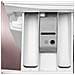 EW6FZBG215 lavatrice Caricamento frontale 10,5 kg 1400 Giri /min Bianco - Foto miniatura 7