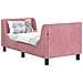 Struttura letto per bambini con testata Rosa 70 x 140 cm - Foto miniatura 1