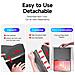 Cover per Galaxy Tab S11 Ultra - TPU+PC+Pelle /PU, Trasparente - Foto miniatura 3
