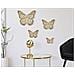 Set 4 Farfalle Decorative Da Muro In Ferro Traforato Oro - Foto miniatura 6