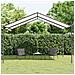 Gazebo Bianco 4 x 4 x 2,6 m Acciaio e Poliestere - Foto miniatura 2