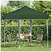 Tenda per feste a pop-up 195 x 195 x 245 cm Verde - Foto miniatura 3