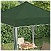 Tenda per feste a pop-up 195 x 195 x 245 cm Verde - Foto miniatura 4