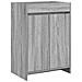Mobiletto da Bagno Sotto Lavabo Sonoma grigio 56 x 37,5 x 81 cm - Foto miniatura 1
