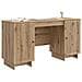 Scrivania Rovere Artigianale Legno ingegnerizzato - Foto miniatura 2