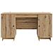 Scrivania Rovere Artigianale Legno ingegnerizzato - Foto miniatura 4