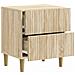 Armadio da Notte 2 pcs Rovere Sonoma 43 x 34,5 x 48 cm - Foto miniatura 4
