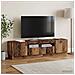 Mobile TV LED Legno antico Legno ingegnerizzato - Foto miniatura 2