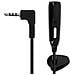 Auricolari Stereo Kit Vivavoce Jack 2.5mm Nokia - Nero - Foto miniatura 4