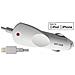 Carica Batteria Da Auto Per Presa Accendisigari Potenza Da 1000mah Ingresso Apple 30 Pin Colore Bianco Per Iphone 5 5s 5c 6 6s 6s Plus Ipod Touch 5 Nano 7 - Foto miniatura 1
