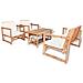Set Mobili Da Giardino 12 Pz In Bambù - Foto miniatura 1