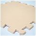 Tappeto Puzzle Per Bambini Morbido Tappetino Gioco Marrone Beige - Foto miniatura 2