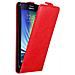 Custodia Compatibile Con Samsung Galaxy A7 2015 In Rosso Mela - Coperchio Protettivo In Design Flip Con Chiusura Magnetica - Foto miniatura 4