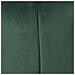 Moderno Pouf In Velluto Verde Irving - Foto miniatura 10