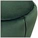 Moderno Pouf In Velluto Verde Irving - Foto miniatura 11