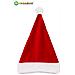 Cappello Babbo Natale Ciniglia Rosso - Foto miniatura 1