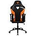 Thunderx3 Sedie Gaming Tc3 Orange Hi-tech, Air-tech, Carbon Fiber, Ergo Cus - Foto miniatura 3