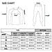 Underwear Set Termica Uomo Strato Inverno Lungo Base Manica Suit Quick Dry Johns Lungo Compressione Per Allenamento Di Fondo Corsa Escursionismo Nero - Foto miniatura 3