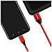 CU0148 cavo USB 1 m 2.0 USB A USB C Nero, Rosso - Foto miniatura 3