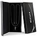 Collana da Uomo in Pelle Premium, ""Arrow"", 50cm, Nero - Foto miniatura 7