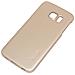 Nillkin Custodia Frosted Shell Posteriore Rigida Antiscivolo  Samsung Galaxy S6 Edge G925 Gold - Foto miniatura 2