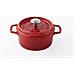 Casseruola Rotonda In Ghisa Smaltata 22cm Rubino - 402220 - Foto miniatura 1