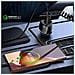 Caricabatterie Da Auto Usb 38w + Cavo Usb-c Qc 3.0 Nero Carbonio - Foto miniatura 3