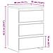 Comodini Rovere Fumo 2 pz 40x35x62,5 cm in Legno Multistrato - Foto miniatura 3