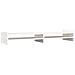 Supporto Per Monitor Bianco 100x27x15 Cm Legno Massello Di Pino - Foto miniatura 2
