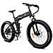 Raptor Fat - Matt Grey - 250w / 12ah - Bicicletta Elettrica Pieghevole - Doppia Sospensione Pieghevole E-bike - Mountain Fat Elettrica Pieghevole - Foto miniatura 3