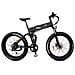 Raptor Fat - Matt Grey - 250w / 12ah - Bicicletta Elettrica Pieghevole - Doppia Sospensione Pieghevole E-bike - Mountain Fat Elettrica Pieghevole - Foto miniatura 1
