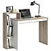 Scrivania Con Libreria 4 Ripiani Tavolo Porta Pc Computer In Legno Casa Ufficio - Foto miniatura 2
