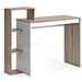 Scrivania Con Libreria 4 Ripiani Tavolo Porta Pc Computer In Legno Casa Ufficio - Foto miniatura 5