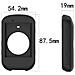 Custodia Protettiva In Silicone Per Garmin Edge 530 Black - Foto miniatura 2
