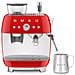 Macchina da Caffè Espresso Manuale EGF03RDEU Serbatoio 2.4 Lt. Potenza 1650 Watt Colore Rosso / Bianco - Foto miniatura 3