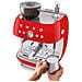Macchina da Caffè Espresso Manuale EGF03RDEU Serbatoio 2.4 Lt. Potenza 1650 Watt Colore Rosso / Bianco - Foto miniatura 6