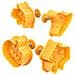 Set Di 4 Stampi Per Biscotti A Tema Halloween - Crea Dolci Divertenti! - Foto miniatura 3