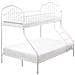 Letto A Castello Metallo Chamonix 90/140 X 200 Cm Bianco - Foto miniatura 2