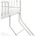 Letto A Castello Metallo Chamonix 90/140 X 200 Cm Bianco - Foto miniatura 7