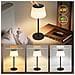 Lampada Da Tavolo A Led, Dimmerabile Al Tocco, Moderna, Con Batteria Da 3600 Mah, Per Soggiorno - Foto miniatura 1