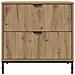 Comodino rovere artigianale 63.5 x 36 x 61 cm Legno multistrato - Foto miniatura 6